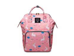 Mochila De Maternidad Czhhmart Ligera Y Multifuncional Para Uso Diario Rosa
