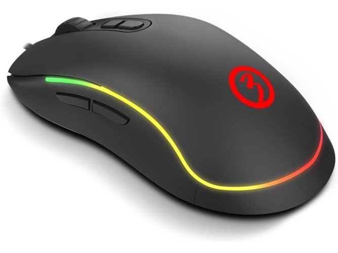 Ratón OZONE OZNEONX20 (Óptico - 10000 dpi - Negro)