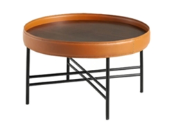 Mueble de Apoyo ANGEL CERDÁ S.L. 2058 (Marrón, Negro - MDF - Ø62 x 35 cm)