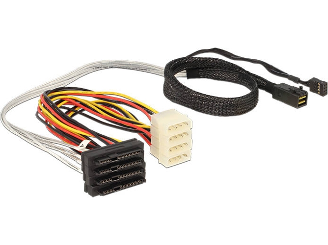 Cable de Alimentaciónerial Attached SCSI (SAS) DELOCK