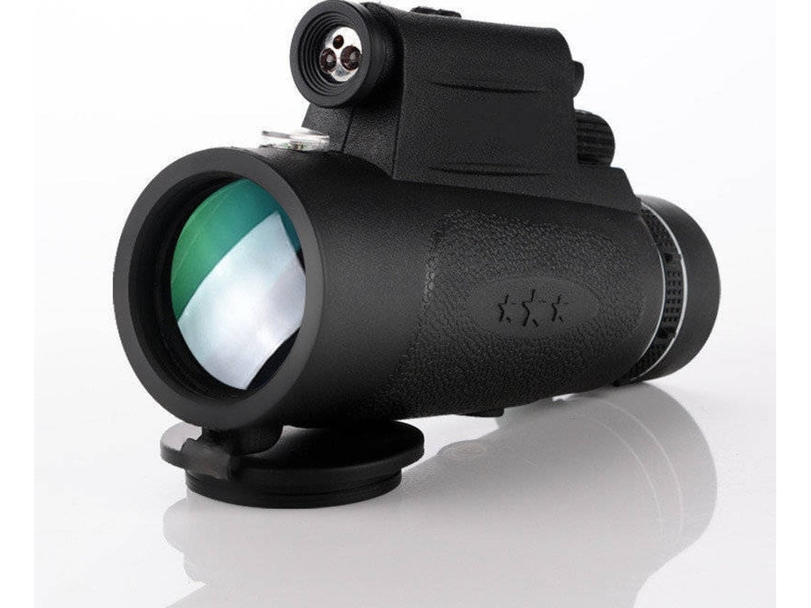 Prismáticos ENZONS Mini 30X60 Plegable Compacto Impermeable Adulto/Niños/Observación de Aves/Viajes/Turi-Negro
