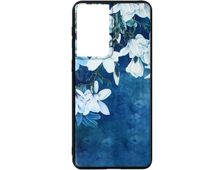 Carcasa Samsung Galaxy S21 Ultra AVIZAR Silicona Azul