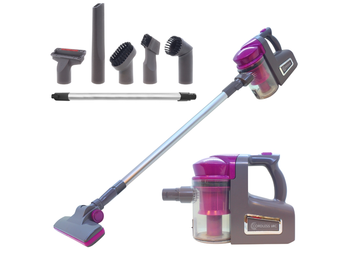 Aspiradora sin Cable Starlyf Cordless Vac Potente Multifunción sin Bolsa 2 Modos de Limpieza 30.000 RPM Accesorios para distintas superficies