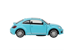 Coche De Juguete Eléctrico A Escala 1:32 Con Luces Y Sonidos De Alta Simulación Para Niños (azul)