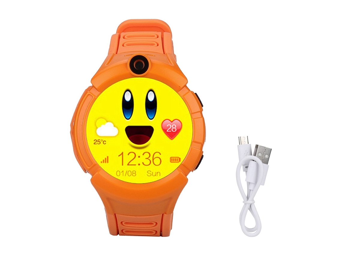 Reloj inteligente EOOCOO para niños (posicionamiento GPS, pantalla táctica resistente al agua)