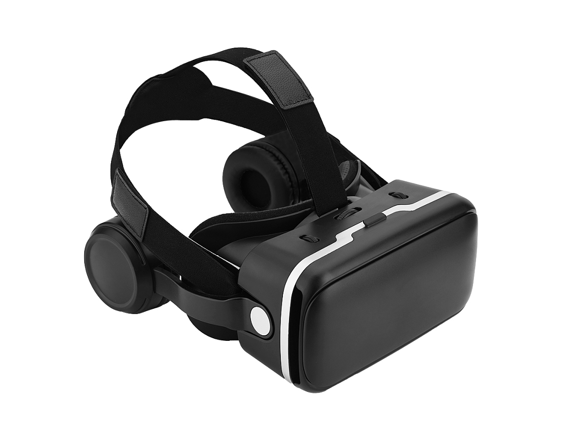 Para Gafas De Realidad Virtual 3d Vr Shinecon Con Auriculares Para Teléfonos Android E Ios De 3.5''-6.0''