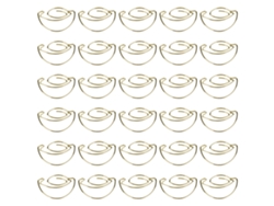 30 Clip De Papel Mini Diversos Formas Divertidas Metal Uniques Para Marcos Libros Notas