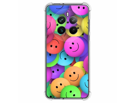 Funda Diseño Smile para Realme 12 Pro 5G / 12 Pro Plus 5G TUMUNDOSMARTPHONE Silicona Multicolor