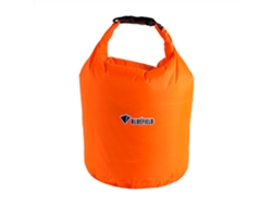 Bolsa de almacenamiento plegable, resistente al agua, 20 L, naranja, para camping, navegación y actividades acuáticas (sin marca)
