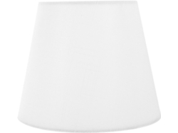 Lámpara De Mesa De Tela Blanca Vintage E14