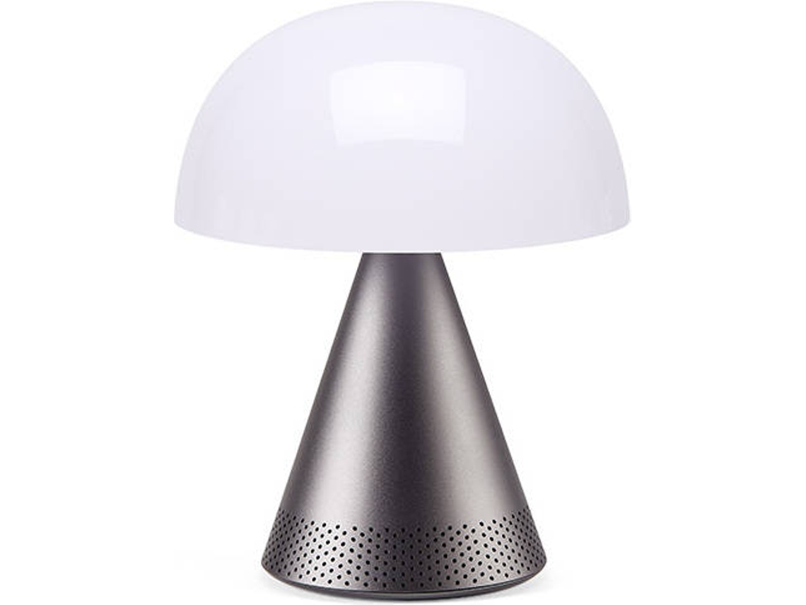 CANDEEIRO LEXON MINA L AUDIO CINZA ESCUR