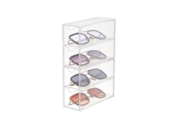 Organizador de joyería en acrílico transparente (25x18x7cm) Kofihety