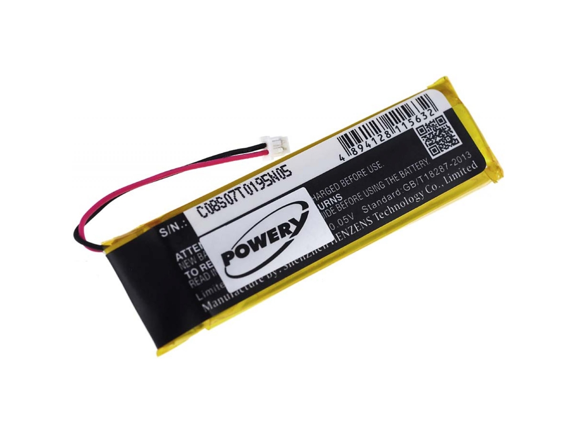 Batería POWERY para Midland Bluetooth Auriculares 752068PL