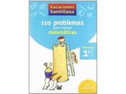 Libro VACACIONES SANTILLANA 1 PRIMARIA 110 PROBLEMAS PARA REPASAR MATEMATICAS de S L Santillana (Español)