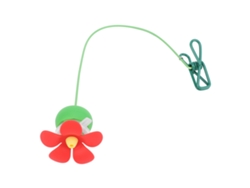 Comedero Para Colibríes Con Forma De Sombrero, Con Tallos Flexibles, Clip Antifugas, Ligero Y Portátil.