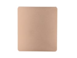 Alfombrilla De Ratón De Aluminio Con Base Antideslizante Para Juegos De Pc De Precisión - Oro