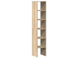 Juego de 2 estantes apilables Derivative Wood Sonoma MAISON EXCLUSIVE (30x30x80 cm)