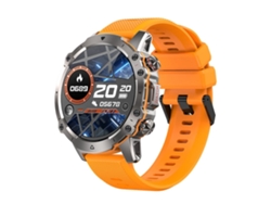 Smartwatch con llamadas Bluetooth, pantalla de 1,43 pulgadas, monitorización de frecuencia cardíaca y presión arterial y varios modos deportivos.