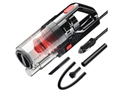 Aspirador de Carro Portátil 150 W Kit Limpeza Sucção Forte Seco/Úmido
