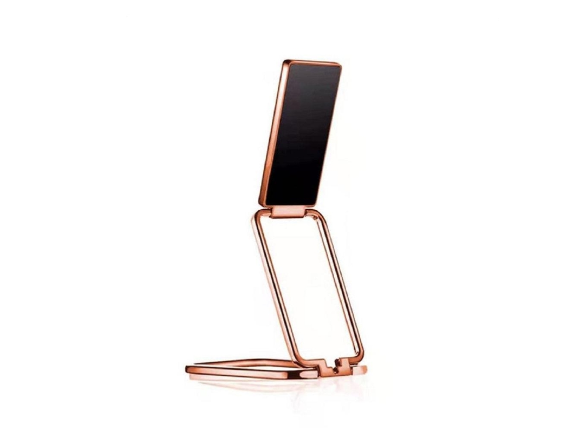 Soporte De Anillo Para Teléfono Con Pie De Apoyo Para Dedo (soporte Magnético Para Coche De Doble Anillo Plegable)