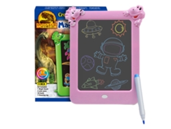 -tableta De Escritura Infantil Con Luz Led Pizarra Doodle Para Niños Pad De Dibujo Borrador Eléctrico Juguete Educativo Regalo Para Niños Y Niñas