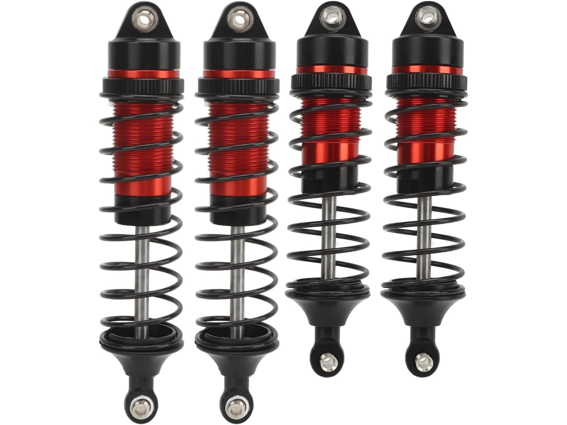 Amortiguadores Delanteros Y Traseros De Aleación De Aluminio De Alta Resistencia Para Coches Rc Slash 4 X 1/10