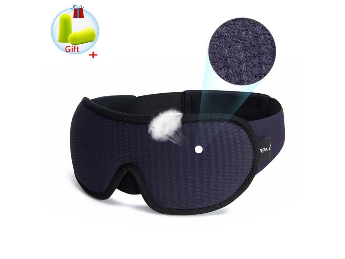 Antifaz Para Dormir 3d Que Bloquea La Luz, Con Tejido Suave Para Viajes Y Uso Nocturno Transpirable.
