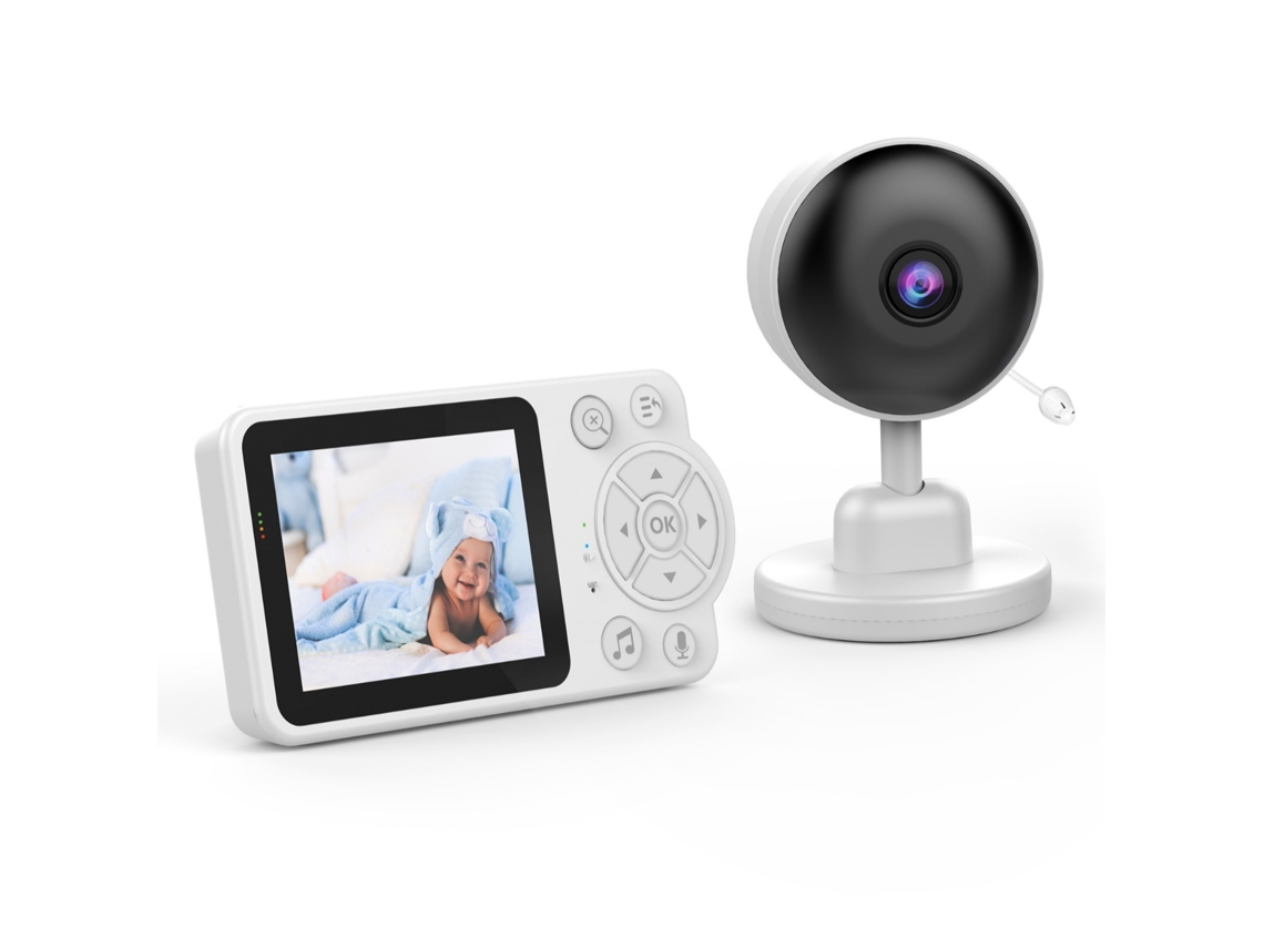 Vigilabebés Con Cámara, Pantalla Tft De 2,8 Y Vídeo Digital Hd. Chrui