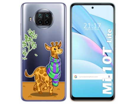 Carcasa Xiaomi Mi 10T Lite TUMUNDOSMARTPHONE Dibujos Transparente Multicolor