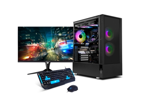 Torre NEO-PC Delta Gaming RYZEN 9 7900X/32GB/1TB M.2/RTX 4060 TI Monitor 27 FullHD Teclado y ratón.