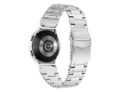 Correa de acero inoxidable para Samsung Galaxy Watch 5 Active 40mm 44mm/Watch 5 Pro 45mm - plata