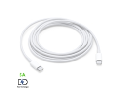 Cable De Datos Y Carga Tipo C A Tipo C (macho). Carga Rápida, 5a, 2 Metros.