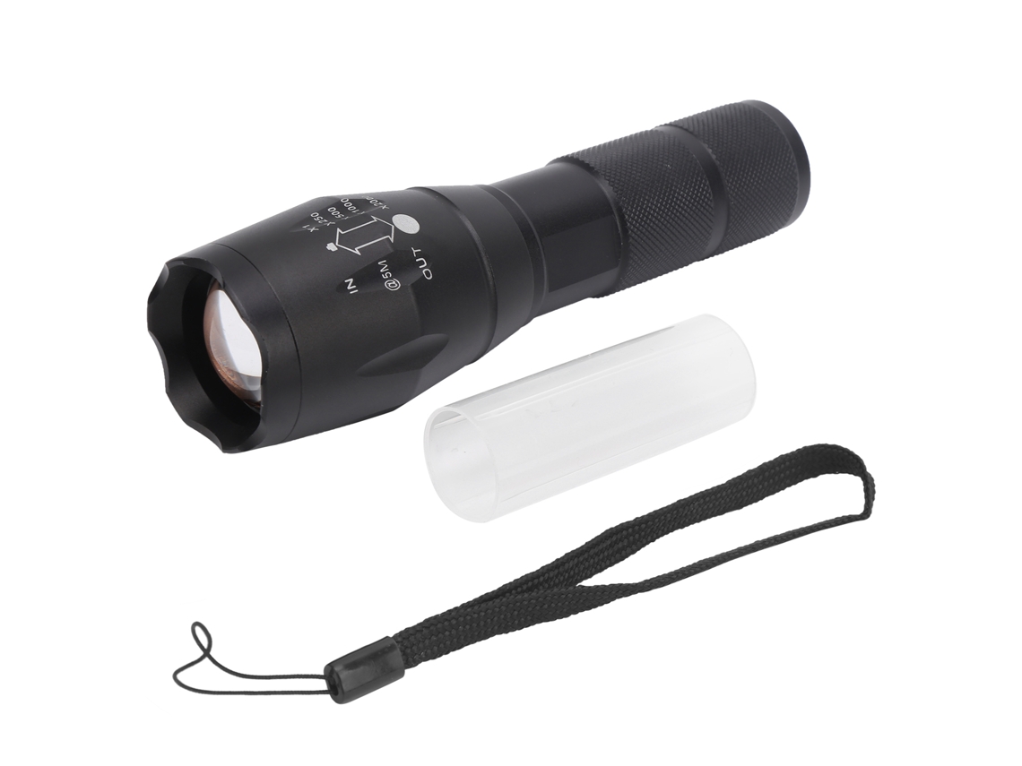 Linterna Led Infrarroja De 5w Y 850nm Con Visión Nocturna Y Enfoque Ajustable.