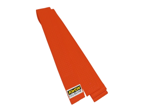 Cinturón Unisex KWON CLUBLINE (220 cm - Naranja)