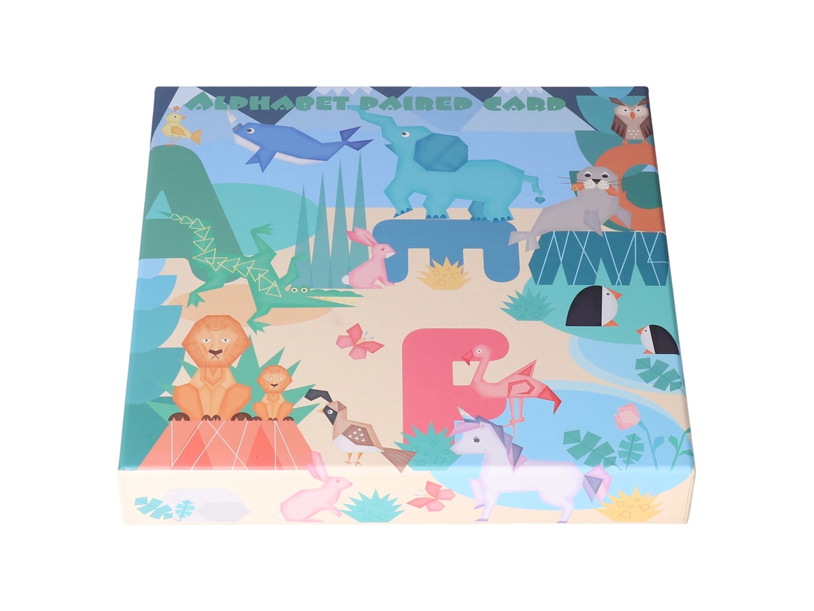 Ats-set De Aprendizaje De Números Y Letras Madera Tarjetas Animales Juguete Educatsivo Para Niños Letras Números