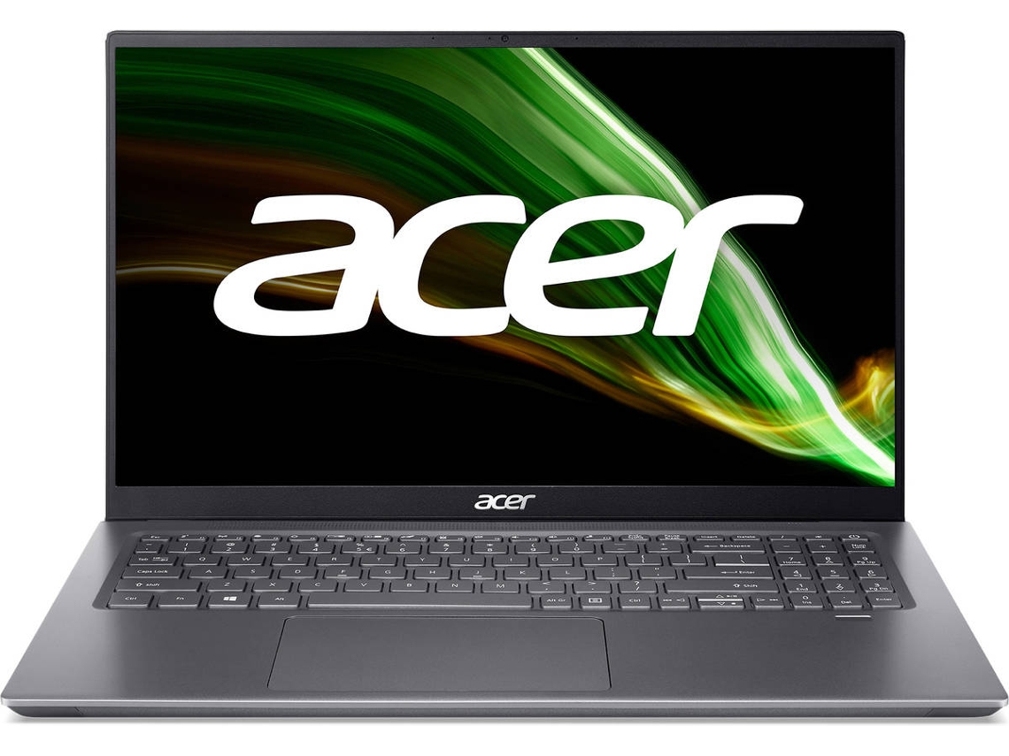 Portátil ACER Swift X SFX16-51G (16.1'' - Intel Core i5-11320H - RAM: 16 GB - 512 GB SSD - NVIDIA GeForce RTX 3050)