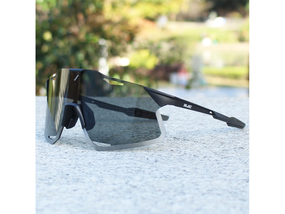 Gafas de ciclismo con lentes UV400 en policarbonato y montura acrílica MDUG (estilo B)