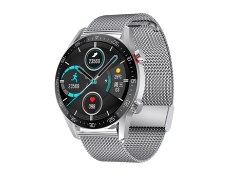 Reloj Inteligente, Monitoreo de Salud Multifuncional, IP68 Resistente al Agua, para iPhone y Android, Gris VEANXIN