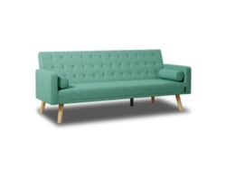 Sofá Cama Verde NALUI One Dots 3 Plazas Acolchado