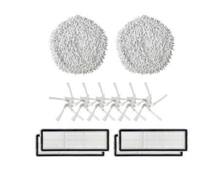 Para xiaomi dreame w10 / w10 pro robot escova lateral mop filtro de pano