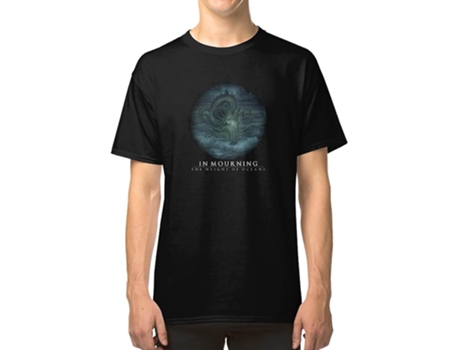 Camiseta ROCKINSTONE In Mourning The Weight Of Oceans Algodón para Hombre (S)