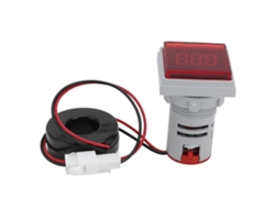 Medidor De Corriente Digital Con Indicador De Señal Ac 220v Ad16-22fsa Con Luz