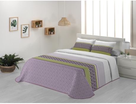 Colcha JVR Milos (Poliéster - Morado - 270 cm)