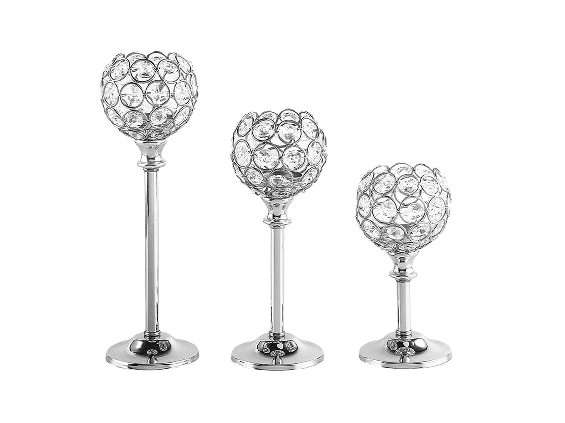 Adorno de metal creativo para decoración de araña de cristal