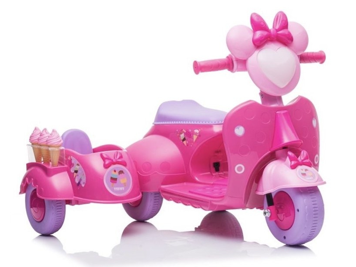 Patinete Heladería Triciclo Jt5258 Rosa B.active