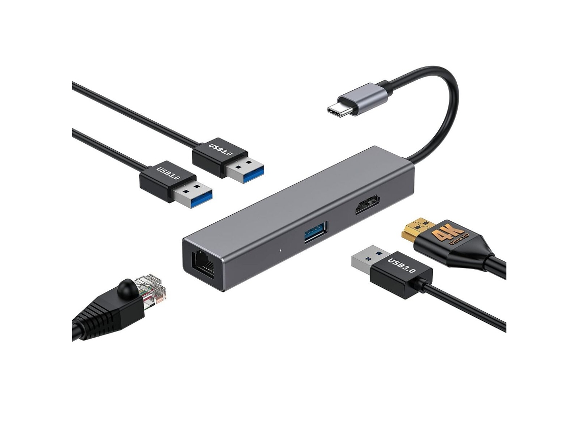 Hub COOLBOX Coo-dock-04 (USB-C)