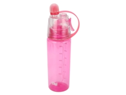 Botella De Agua, Pulverizador De Agua, Botella Deportiva Transparente, Botella De Agua Con Neblina, Durabilidad Mejorada Rosewell