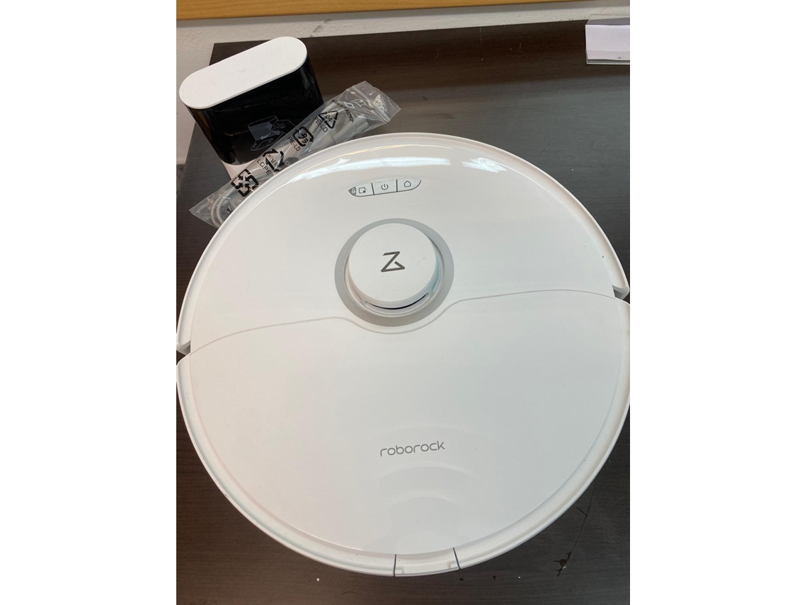 Roborock S8 Robot Aspirador con Cepillo ,blanco, REACONDICIONADO, señales de uso