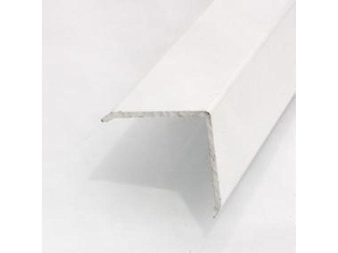 Esquinero lacado blanco 28x28mm 2mt tira 2mt