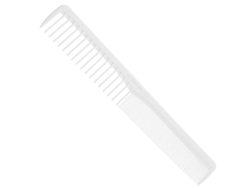 Peine Profesional Antiestático Para Corte De Pelo Hecho De Abs Para Pelo Grueso Rizado O Liso Uso Diario Y Salón Blanco